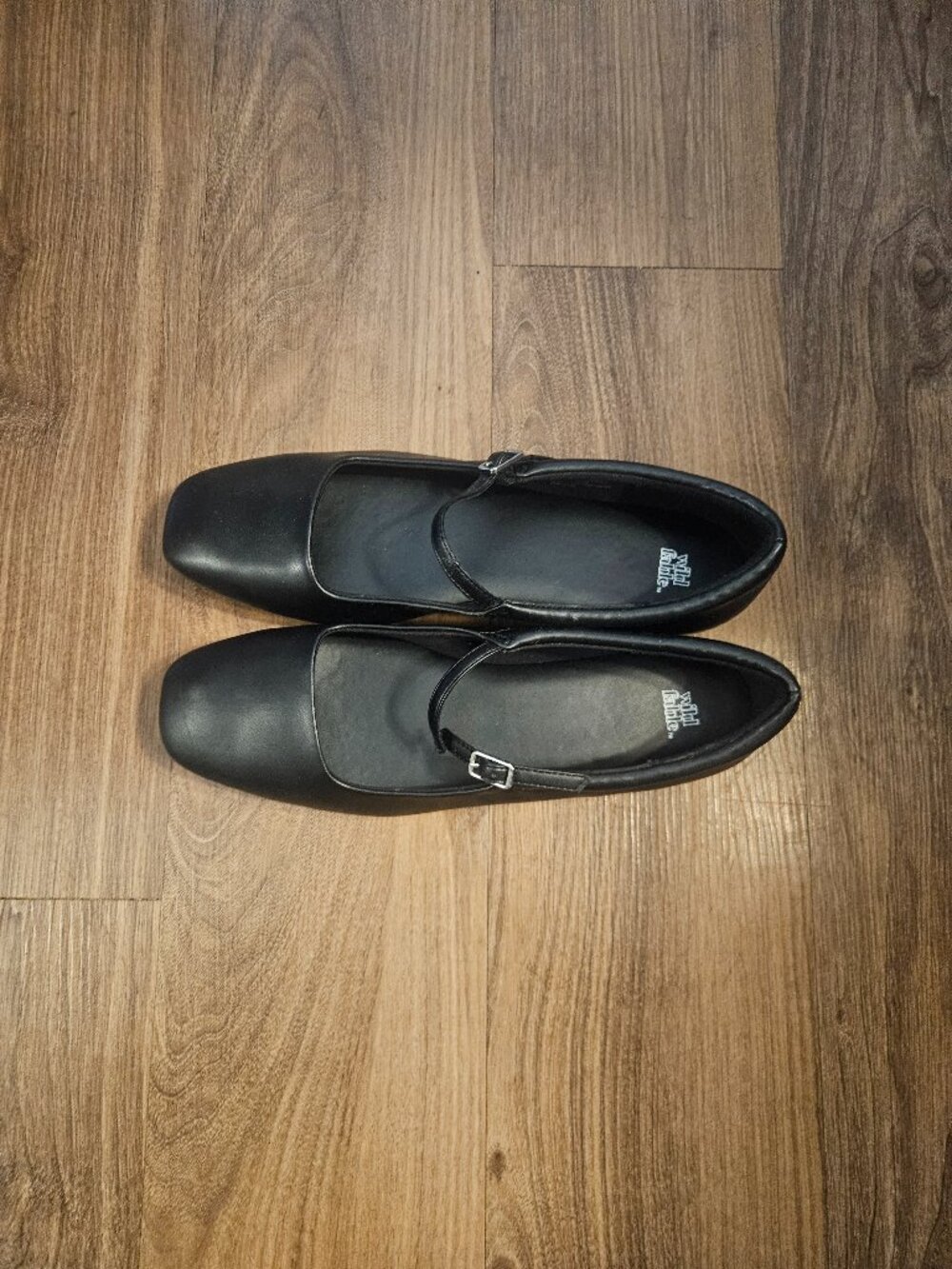Women's Elsa Mary Jane Flats Black - Wild Fable - Size 9